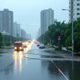 estado de atenção para alagamentos